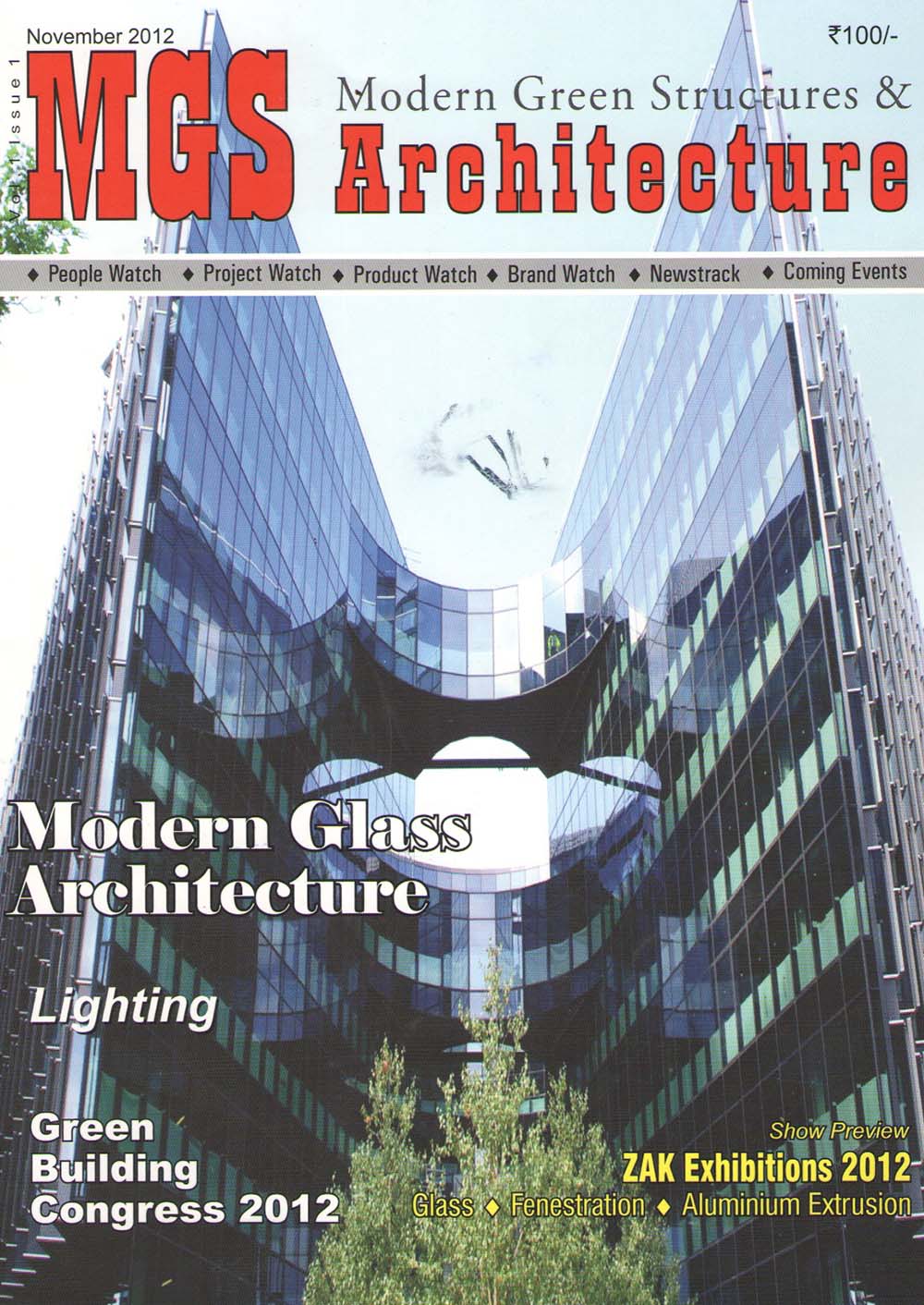 MGS Architecture  Nov 2012