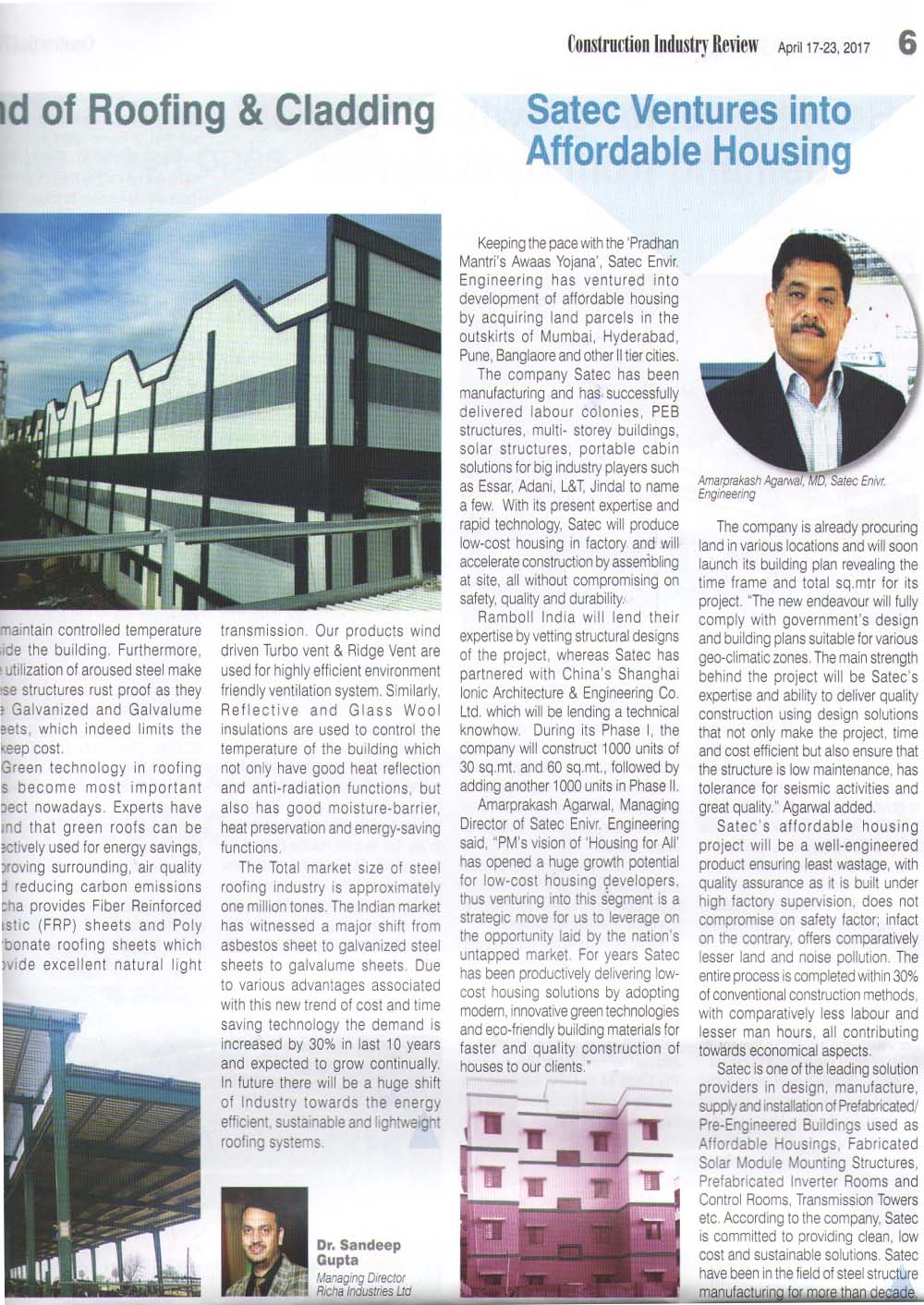 Construction Industry Review   Apr 2017